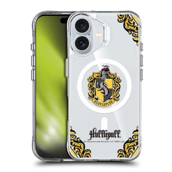 Harry Potter Houses Hufflepuff SHOCKPROOF BUMPER CASE COMPATIBLE WITH Apple iPhone 16 & MAGSAFE