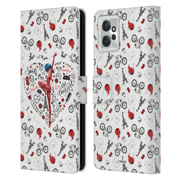 Miraculous Ladybug Character Art And Patterns Ladybug Leather Book Wallet Case Cover For Motorola Moto G Power (2023)
