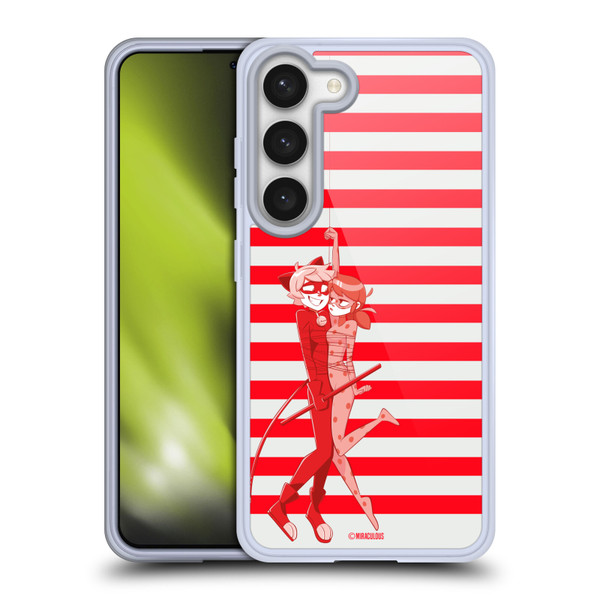 Miraculous Ladybug Radiant Red Cat Noir And Ladybug Soft Gel Case for Samsung Galaxy S23 5G Miraculous Ladybug Radiant Red Cat Noir And Ladybug Soft Gel Case for Samsung Galaxy S23 5G