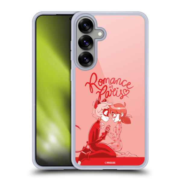 Miraculous Ladybug Radiant Red Romance In Paris Soft Gel Case for Samsung Galaxy S25+