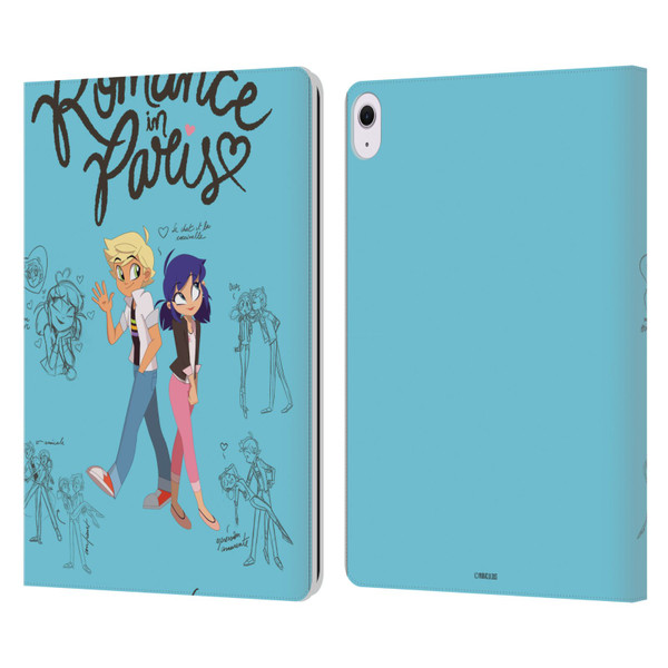 Miraculous Ladybug Sketches Romance In Paris Leather Book Wallet Case Cover For Apple iPad Air 13 2024/2025 Miraculous Ladybug Sketches Romance In Paris Leather Book Wallet Case Cover For Apple iPad Air 13 2024/2025