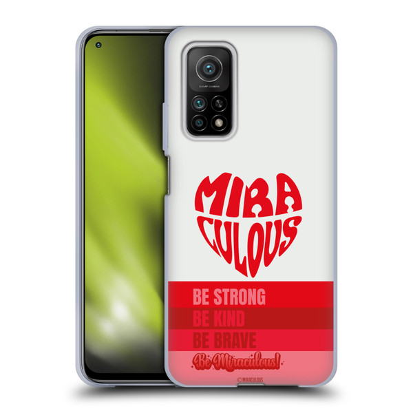 Miraculous Ladybug Radiant Red Typography Soft Gel Case for Xiaomi Mi 10T 5G