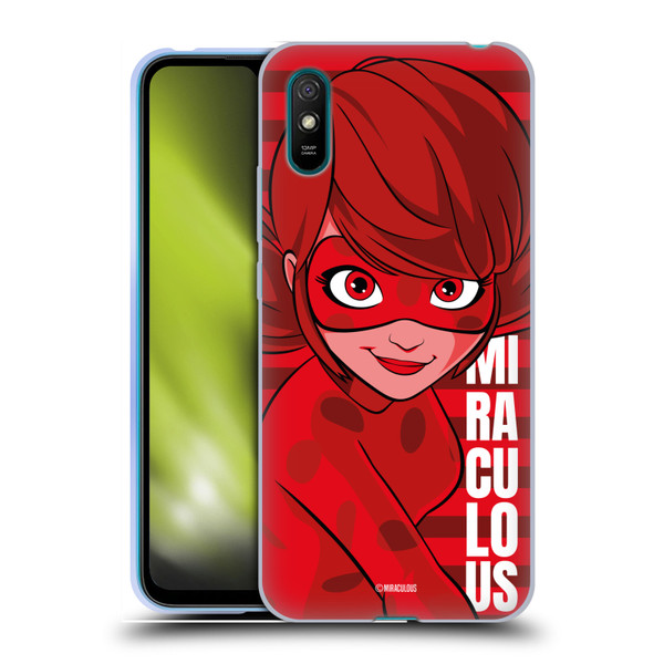 Miraculous Ladybug Radiant Red Ladybug Soft Gel Case for Xiaomi Redmi 9A / Redmi 9AT