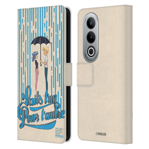 Miraculous Ladybug Sketches Made For Each Other Leather Book Wallet Case Cover For OPPO OnePlus Ace 3V 5G Miraculous Ladybug Sketches Made For Each Other Leather Book Wallet Case Cover For OPPO OnePlus Ace 3V 5G