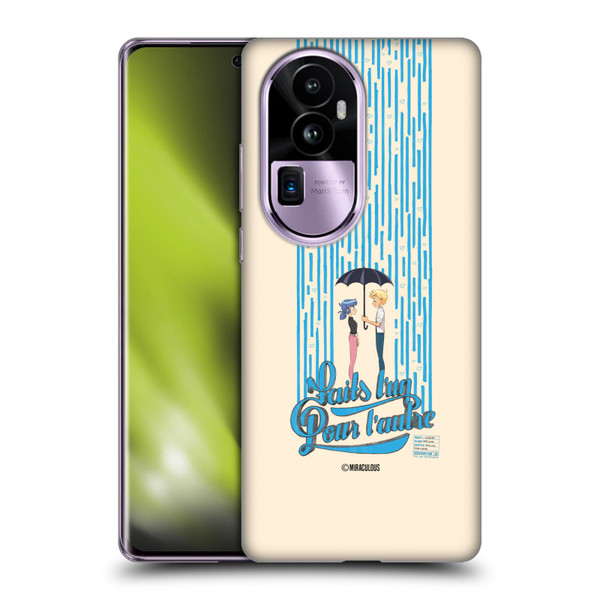 Miraculous Ladybug Sketches Made For Each Other Soft Gel Case for OPPO Reno10 Pro+
