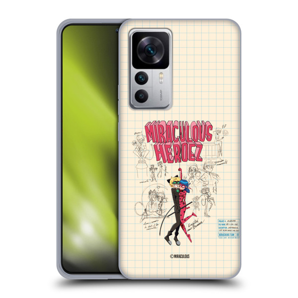 Miraculous Ladybug Sketches Ladybug And Cat Noir Soft Gel Case for Xiaomi 12T 5G / 12T Pro 5G / Redmi K50 Ultra 5G Miraculous Ladybug Sketches Ladybug And Cat Noir Soft Gel Case for Xiaomi 12T 5G / 12T Pro 5G / Redmi K50 Ultra 5G