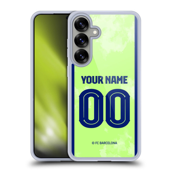 Custom Customised Personalised FC Barcelona 2024/25 Kit Third Soft Gel Case for Samsung Galaxy S25+