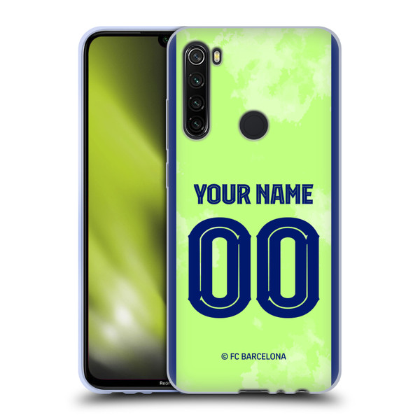 Custom Customised Personalised FC Barcelona 2024/25 Kit Third Soft Gel Case for Xiaomi Redmi Note 8T