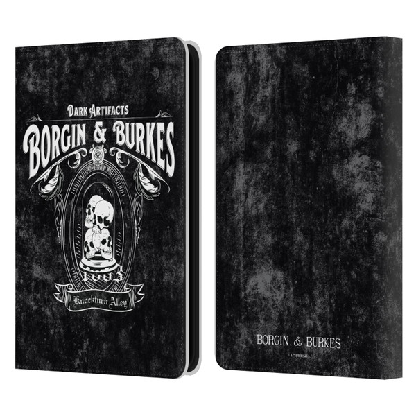 Harry Potter Locations Typography Borgin & Burkes Leather Book Wallet Case Cover For Amazon Kindle 11th Gen 6in 2022