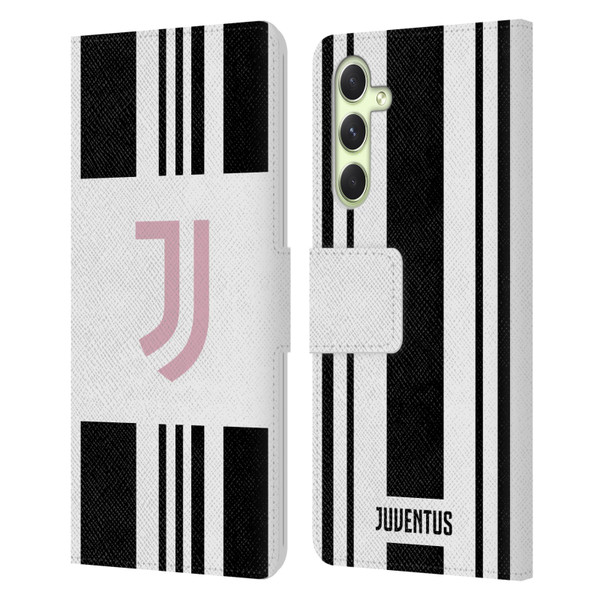 Juventus Football Club 2025/26 Kit Home Leather Book Wallet Case Cover For Samsung Galaxy A54 5G