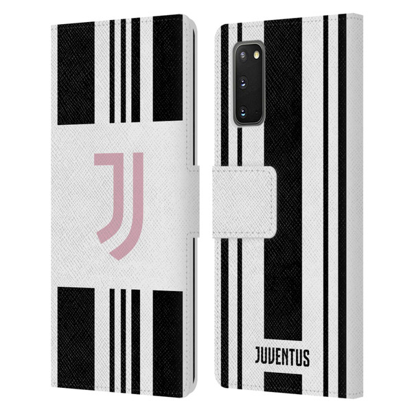 Juventus Football Club 2025/26 Kit Home Leather Book Wallet Case Cover For Samsung Galaxy S20 / S20 5G