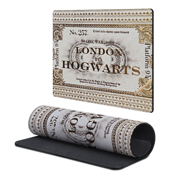 Harry Potter Graphics Platform 9 3/4 Ticket Gaming Office Desk PC Keyboard Mouse Mat Pad 9.84 x 11.81 x 0.12 inches (250 x 300 mm) - S