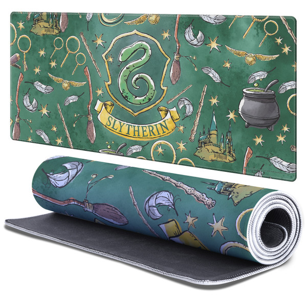 Harry Potter Graphics Slytherin Gaming Office Desk PC Keyboard Mouse Mat Pad - XL Harry Potter Graphics Slytherin Gaming Office Desk PC Keyboard Mouse Mat Pad - XL