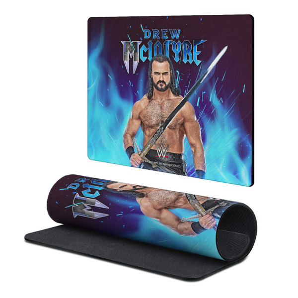 WWE Drew McIntyre Scottish Warrior Gaming Office Desk PC Keyboard Mouse Mat Pad 9.84 x 11.81 x 0.12 inches (250 x 300 mm) - S