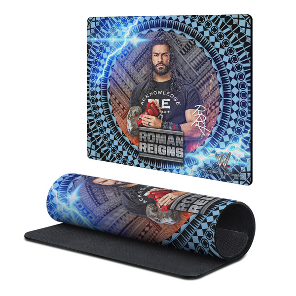 WWE Roman Reigns Tribal Pattern Gaming Office Desk PC Keyboard Mouse Mat Pad 9.84 x 11.81 x 0.12 inches (250 x 300 mm) - S