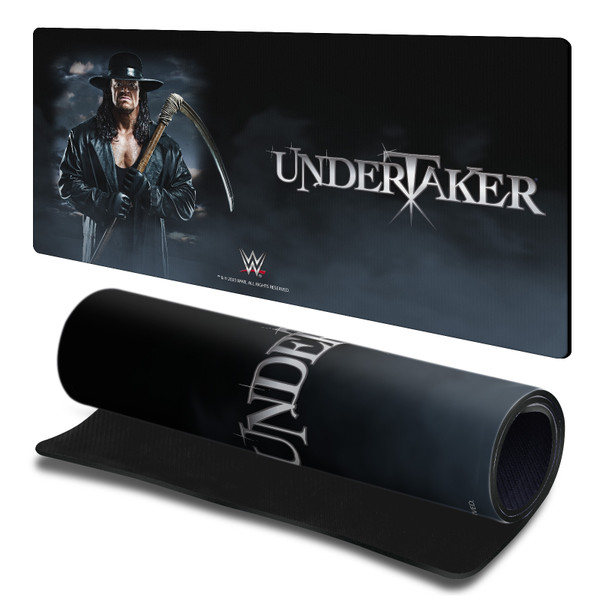WWE The Undertaker Graphics Gaming Office Desk PC Keyboard Mouse Mat Pad 23.62 x 11.81 x 0.12 inches (600 x 300 mm) - L