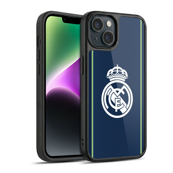 Real Madrid CF Badge Dark Blue Gel Armour Case For Apple iPhone 14