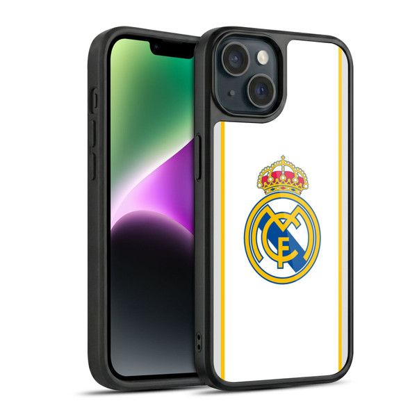 Real Madrid CF Badge White Gel Armour Case For Apple iPhone 14