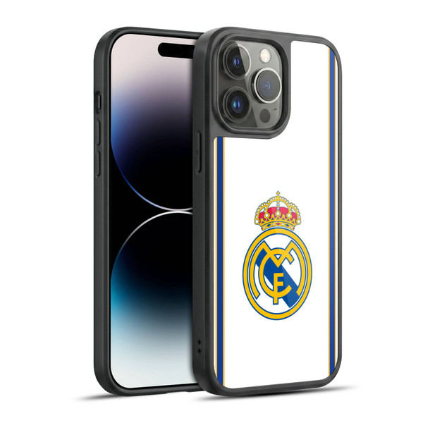 Real Madrid CF Retro Bring Back 99/00 White Gel Armour Case For Apple iPhone 14 Pro Max