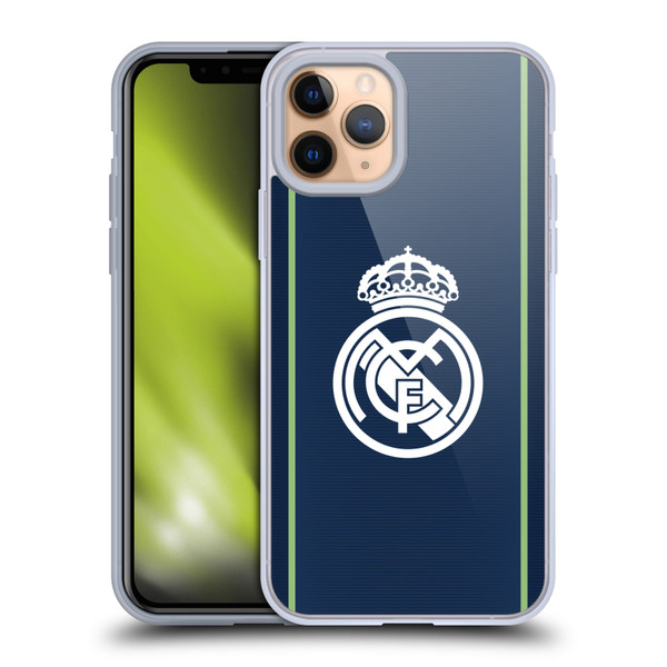 Real Madrid CF Badge Dark Blue Soft Gel Case for Apple iPhone 11 Pro & MagSafe