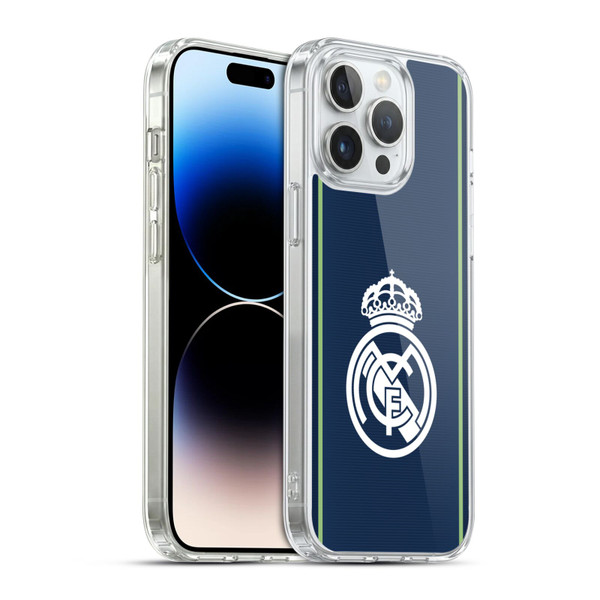 Real Madrid CF Badge Dark Blue Soft Gel Case for Apple iPhone 14 Pro Max & MagSafe