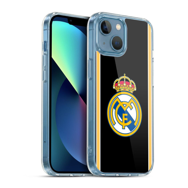 Real Madrid CF Retro Bring Back 99/00 Black Soft Gel Case for Apple iPhone 13 Mini & MagSafe