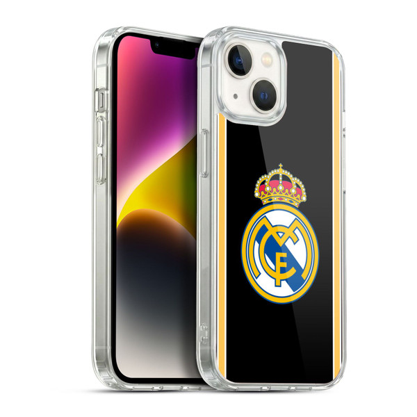 Real Madrid CF Retro Bring Back 99/00 Black Soft Gel Case for Apple iPhone 14