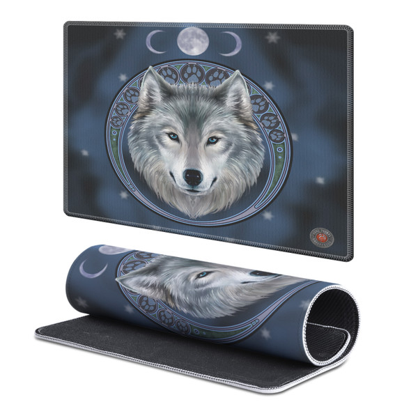 Anne Stokes Wolves Collection Lunar Gaming Office Desk PC Keyboard Mouse Mat Pad - S Anne Stokes Wolves Collection Lunar Gaming Office Desk PC Keyboard Mouse Mat Pad - S