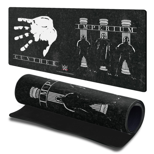 WWE Gunther Distressed Hand Gaming Office Desk PC Keyboard Mouse Mat Pad 23.62 x 11.81 x 0.12 inches (600 x 300 mm) - L