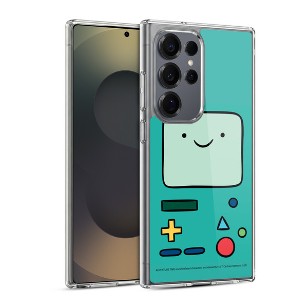 Adventure Time Graphics BMO Soft Gel Case for Samsung Galaxy S25 Ultra & MagSafe