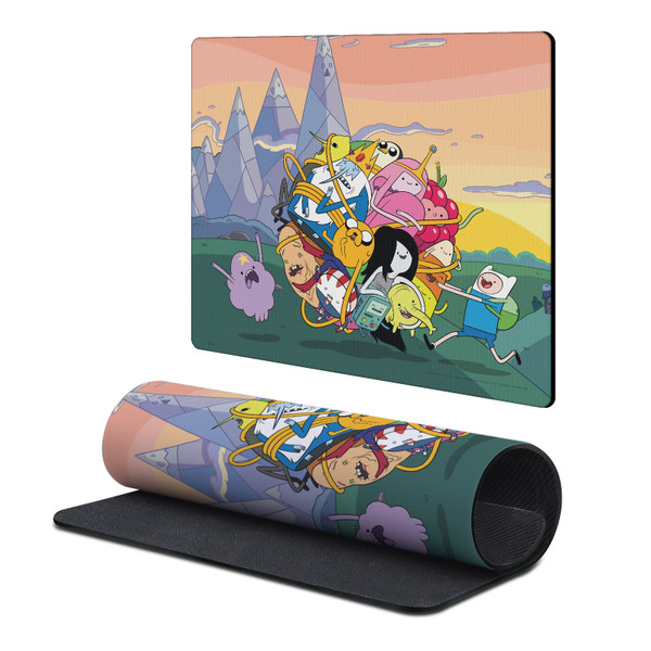 Adventure Time Graphics Characters Gaming Office Desk PC Keyboard Mouse Mat Pad 9.84 x 11.81 x 0.12 inches (250 x 300 mm) - S