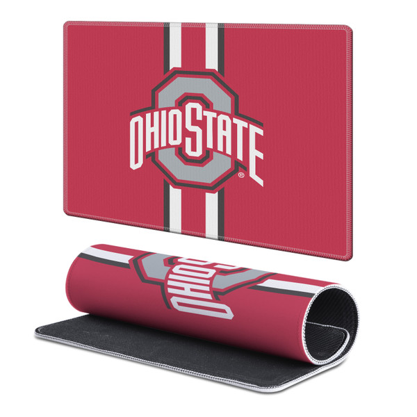 Ohio State University Graphics Stripes Gaming Office Desk PC Keyboard Mouse Mat Pad - S Ohio State University Graphics Stripes Gaming Office Desk PC Keyboard Mouse Mat Pad - S