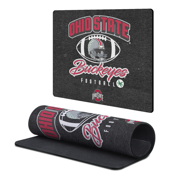 Ohio State University Graphics Vintage Gaming Office Desk PC Keyboard Mouse Mat Pad 9.84 x 11.81 x 0.12 inches (250 x 300 mm) - S
