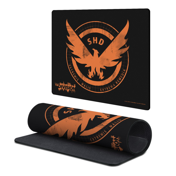 Tom Clancy's The Division Graphics Logo Black Gaming Office Desk PC Keyboard Mouse Mat Pad 9.84 x 11.81 x 0.12 inches (250 x 300 mm) - S