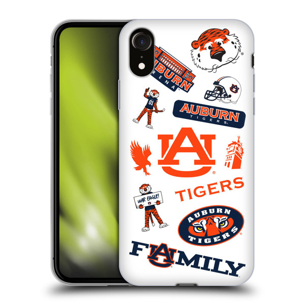 Auburn University AU Auburn University Art Sticker Type Soft Gel Case for Apple iPhone XR Auburn University AU Auburn University Art Sticker Type Soft Gel Case for Apple iPhone XR