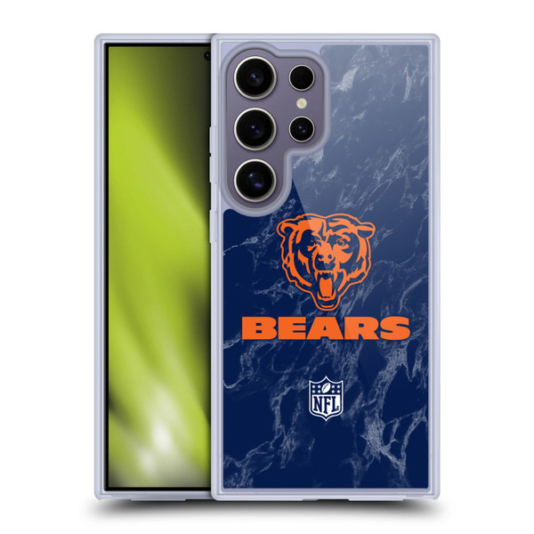NFL Chicago Bears Graphics Coloured Marble Soft Gel Case for Samsung Galaxy S25 Ultra NFL Chicago Bears Graphics Coloured Marble Soft Gel Case for Samsung Galaxy S25 Ultra