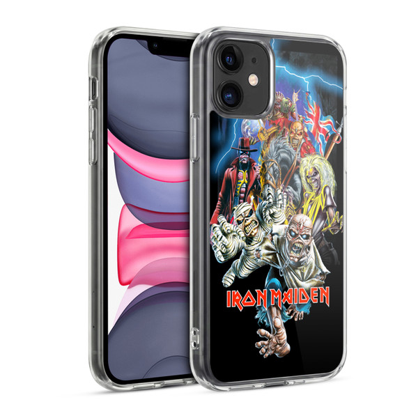 Iron Maiden Art Best Of Beast Soft Gel Case for Apple iPhone 11