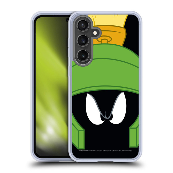 Looney Tunes Full Face Marvin The Martian Soft Gel Case for Samsung Galaxy S24 FE