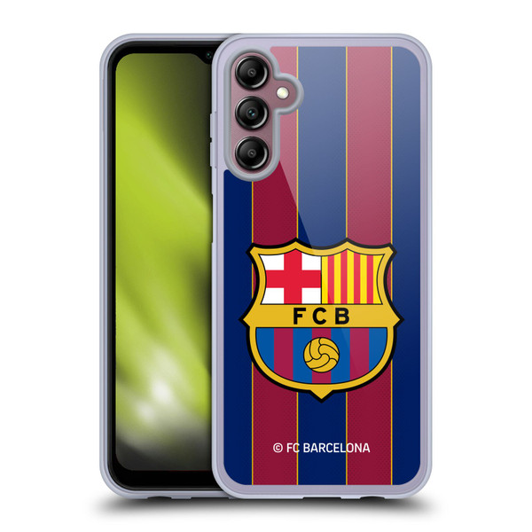 FC Barcelona 2020/21 Crest Kit Home Soft Gel Case for Samsung Galaxy A14 5G FC Barcelona 2020/21 Crest Kit Home Soft Gel Case for Samsung Galaxy A14 5G
