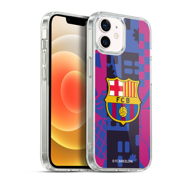 FC Barcelona 2021/22 CREST KIT Third Soft Gel Case for Apple iPhone 12 / iPhone 12 Pro & MagSafe