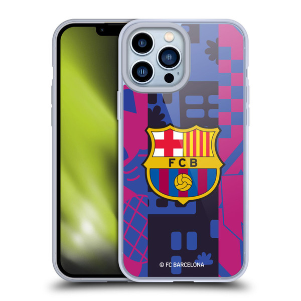 FC Barcelona 2021/22 CREST KIT Third Soft Gel Case for Apple iPhone 13 Pro Max