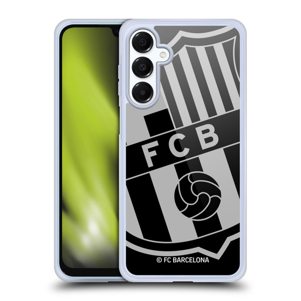 FC Barcelona Crest Oversized Soft Gel Case for Samsung Galaxy A16 5G