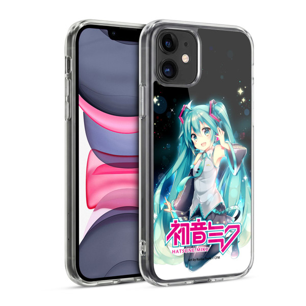 Hatsune Miku Graphics Night Sky Soft Gel Case for Apple iPhone 11