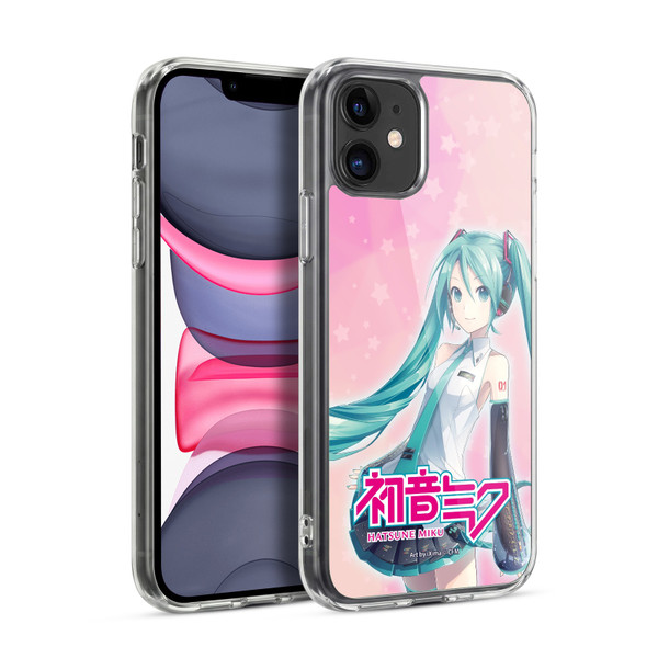 Hatsune Miku Graphics Star Soft Gel Case for Apple iPhone 11