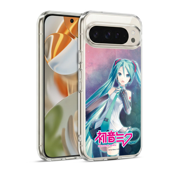 Hatsune Miku Graphics Nebula Soft Gel Case for Google Pixel 9 / Pixel 9 Pro