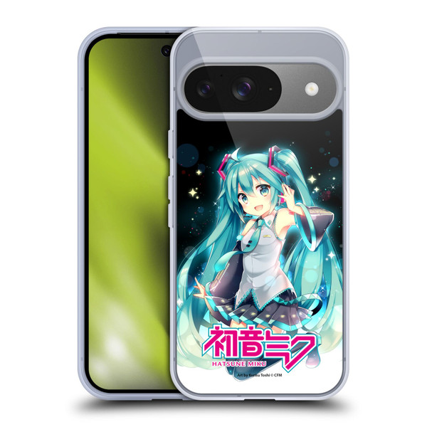 Hatsune Miku Graphics Night Sky Soft Gel Case for Google Pixel 9 / Pixel 9 Pro