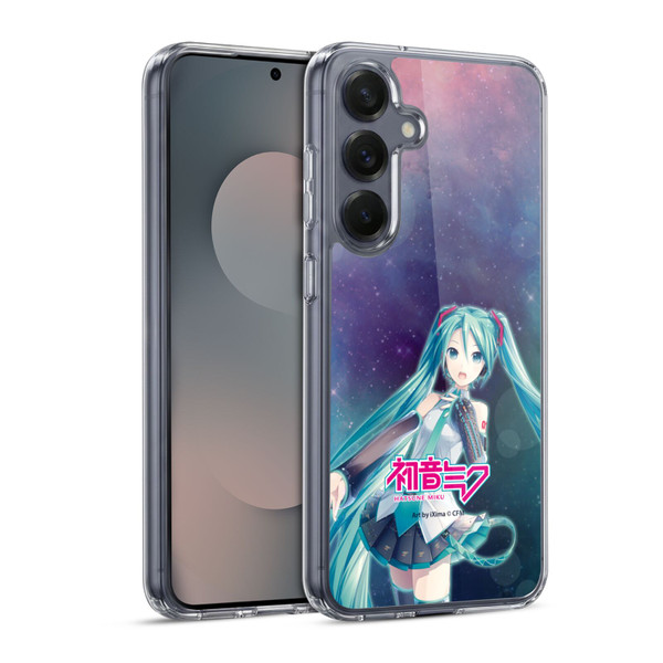 Hatsune Miku Graphics Nebula Soft Gel Case for Samsung Galaxy S25 & MagSafe