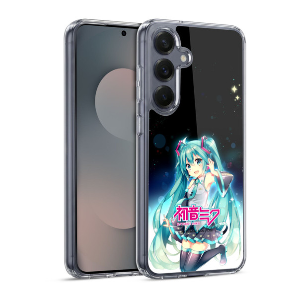 Hatsune Miku Graphics Night Sky Soft Gel Case for Samsung Galaxy S25 & MagSafe