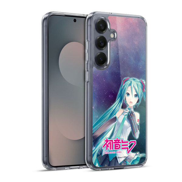 Hatsune Miku Graphics Nebula Soft Gel Case for Samsung Galaxy S25+ & MagSafe