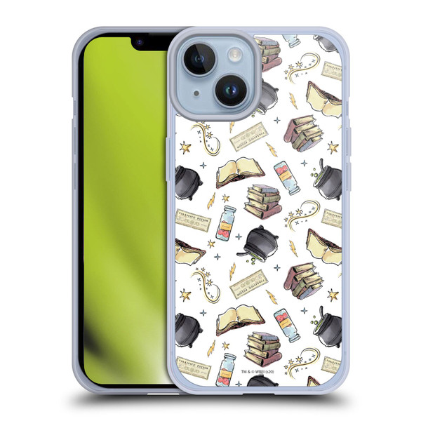Harry Potter Deathly Hallows XIII Hogwarts Pattern Soft Gel Case for Apple iPhone 14 Harry Potter Deathly Hallows XIII Hogwarts Pattern Soft Gel Case for Apple iPhone 14